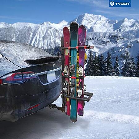 Tyger Auto TG-RK1B707B-parent TYGER Ski ＆ Snowboard Rack TG-RK1B707Bの画像