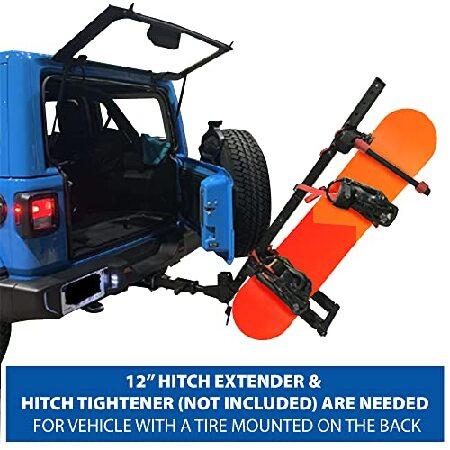 Tyger Auto TG-RK1B707B-parent TYGER Ski ＆ Snowboard Rack TG-RK1B707Bの画像