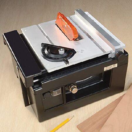 MicroLux　Mini　Tilt　Table　Saw　and　Easily　Both　Table　Use,　Arbor　Jobsite　Saw　Hobby　Cuts　for　Moldings