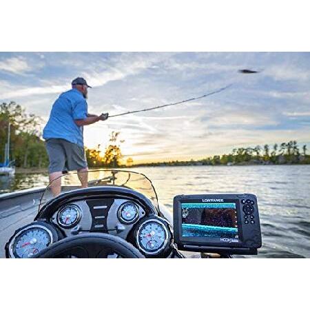 Lowrance HOOK Reveal 7x SplitShot - 7インチ フィッシュファインダー スプリットショットトランスデューサー GPSプロッター｜rest｜04