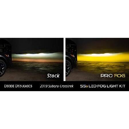Diode Dynamics SS3 LED Fog Light Kit compatible with Subaru Crosstrek, Whiteの画像