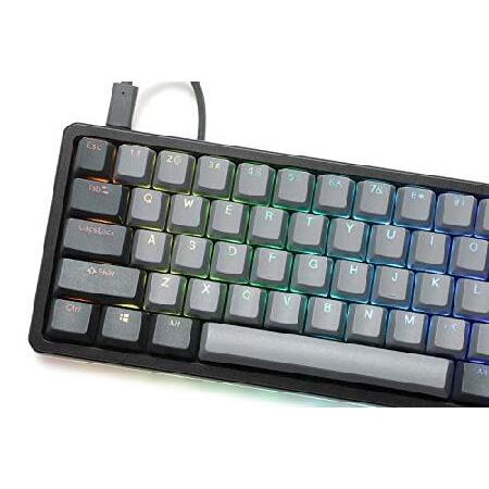 お客様満足度NO.1 DROP ALT High-Profile Mechanical Keyboard - 65% (67 Key) Gaming Keyboard， Hot-Swap Switches， Programmable Macros， RGB LED Backlighting， USB-C， Doubles