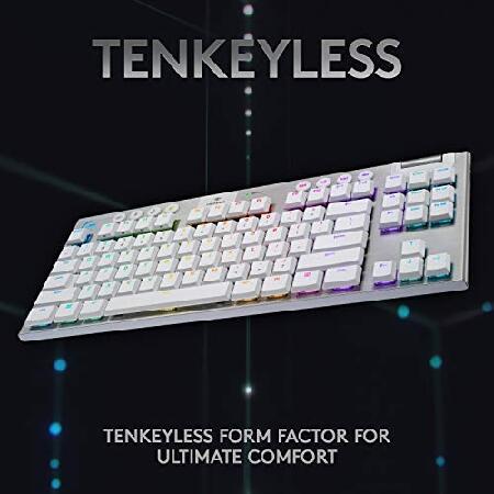 Logitech G915 TKL White Tactile Tenkeyless Lightspeed