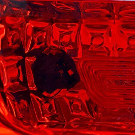 AKKON - Fits 2013 2014 2015 2016 Chevy Trax 17 18 19 Trax LS [Halogen Type] Red Len Tail Light Brake Lamp Driver Left Sideの画像