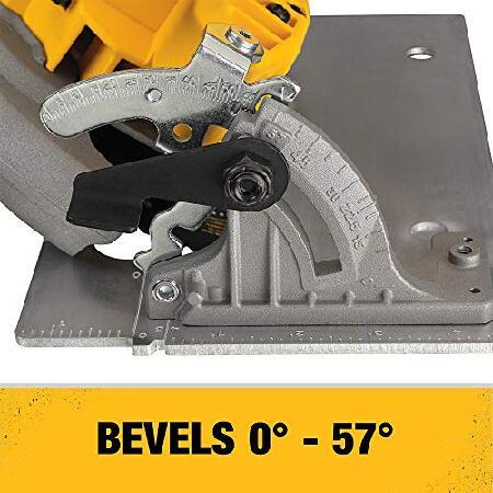 DEWALT 20V MAX* XR Circular Saw, 7-1/4-Inch, Brushless, Power