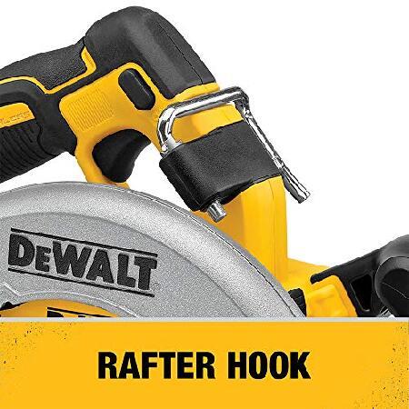 DEWALT 20V MAX* XR Circular Saw, 7-1/4-Inch, Brushless, Power