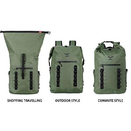 MIER 防水バックパック サック ロールトップ クロージャー ドライ