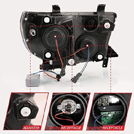 ANZO USA 111447 Projector Headlamps Fits Toyota Tundra_4