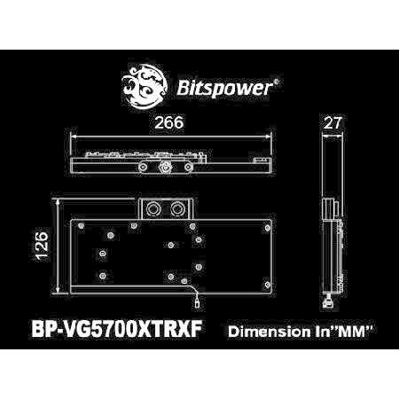 Bitspower Lotan VGA Water Block For XFX Radeon RX 5700 XT RAW II｜rest｜05