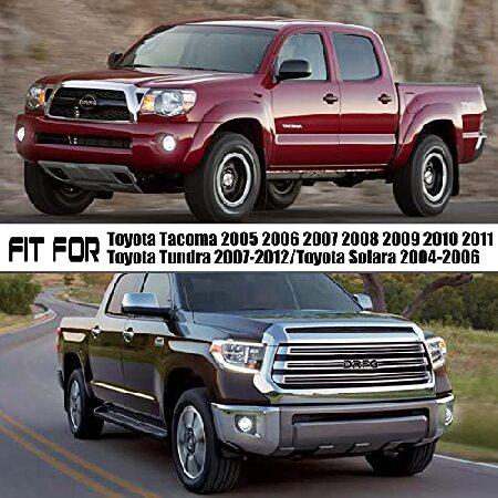 LEDフォグライトアセンブリ タコマ 2005-2011/ タンドラ 2007-2012/ ソララ2004-2006、バンパードライブフォグランププラグアンドプレイ 2個 トヨタフォグライトの画像