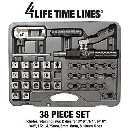 4LIFETIMELINES ユニバーサル油圧フレアツールセット (3/16 インチ、1/4 インチ、5/16 インチ、3/8 インチ、1/2 インチ、4.75 mm、6 mm、8 mm、10 mmラインのダ｜rest｜03