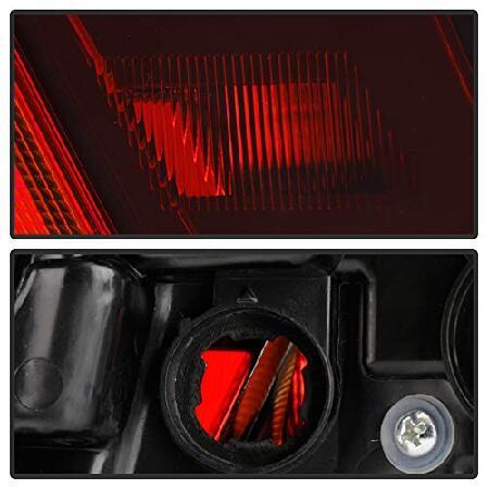 ACANII - For 2019-2022 Nissan Altima All Red Lens Tail Lights Brake Lamps Assembly Replacement Outer Driver ＆ Passengerの画像