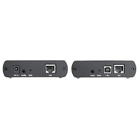 正規販売店 StarTech.com 4 Port USB 2.0 Extender Over Ethernet/IP Network Hub - Up to 330ft (100m) - USB Over Gigabit LAN or Direct Cat5e/Cat6 Cable (RJ45) Extend