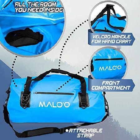 Malo'o Waterproof Dry Bag Duffel 40L/60L/100L, Roll Top Duffel Keeps Gear Dry for Kayaking, Rafting, Boating, Swimming, Camping, Hiking, Beach, Fishin｜rest｜03