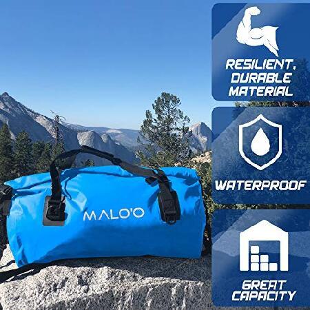 Malo'o Waterproof Dry Bag Duffel 40L/60L/100L, Roll Top Duffel Keeps Gear Dry for Kayaking, Rafting, Boating, Swimming, Camping, Hiking, Beach, Fishin｜rest｜04