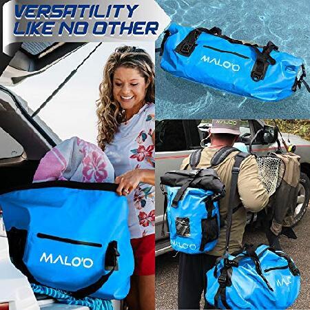 Malo'o Waterproof Dry Bag Duffel 40L/60L/100L, Roll Top Duffel Keeps Gear Dry for Kayaking, Rafting, Boating, Swimming, Camping, Hiking, Beach, Fishin｜rest｜05