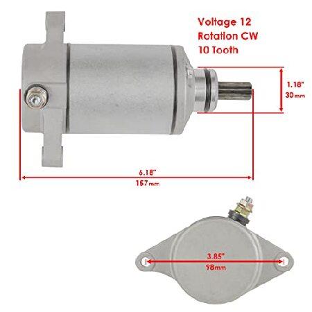 Caltric compatible with Starter Arctic Cat 366 350 425 CR 425 EFI 2011 2012の画像