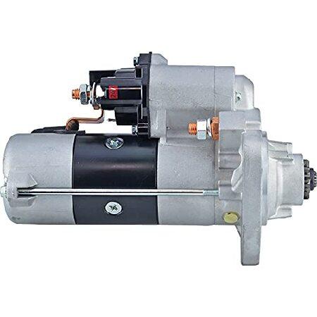 New DB Electrical ROTA0465 10 Tooth Count 24V Starter Compatible With/Replacement For Cummins ISC， QSL9 4995641， 428000-7140， 438000-3740_1