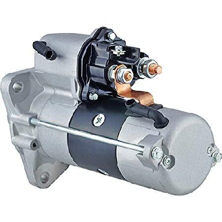New DB Electrical ROTA0465 10 Tooth Count 24V Starter Compatible With/Replacement For Cummins ISC， QSL9 4995641， 428000-7140， 438000-3740_4