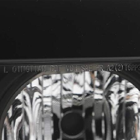 2015-2019 Chevy Silverado 2500 3500 HD ブラックベゼル OEスタイルプロジェクターヘッドライト左右交換用。の画像