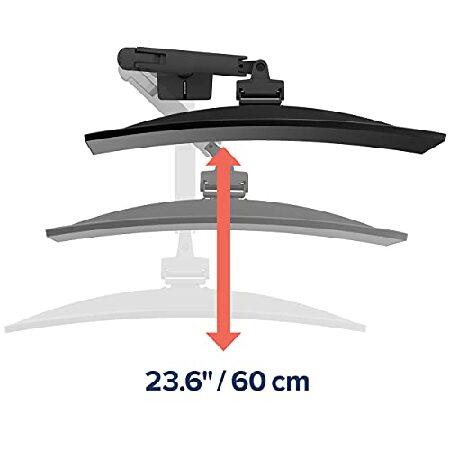 特別価格エルゴトロン HX デスクモニターアーム マットブラック 49インチ(9.1~19.1kg)まで対応 45-475-224並行輸入｜rest｜03