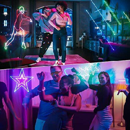 DJ Disco Party Lights RGB LED Stage Lighting Beam Light Illumination 3D Patterns with DMX512 Sound Activated Remote Control for Festival 【Seventy】 Bar Ni