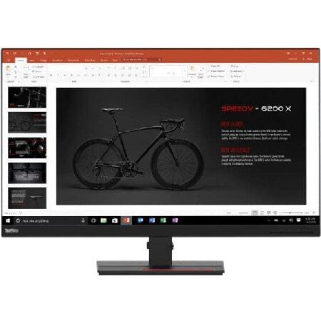 Lenovo ThinkVision T32p-20 31.5" 4K UHD LED LCD Monitor - 16:9 - Raven Black｜rest｜04