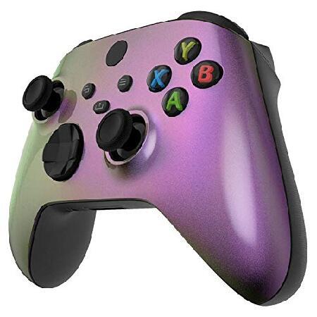 【限定セール！】 Wireless Controller for Microsoft Xbox Series X/S ＆ Xbox One - Custom Soft Touch Feel - Custom Xbox Series X/S Controller (X/S Pink Chameleon)