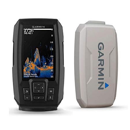 Garmin Striker Vivid 4cv バンドル トランスデューサーと保護カバー 