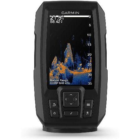 Garmin Striker Vivid 4cv バンドル トランスデューサーと保護カバー 