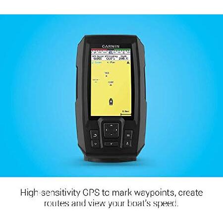 Garmin Striker Vivid 4cv バンドル トランスデューサーと保護カバー 