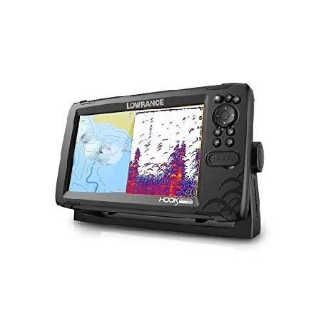 日本語表示！ローランス HOOK Raveal-9+トリプルショットソナーセット 