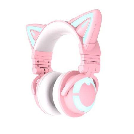 YOUW ヨーウ 猫耳ヘッドホン3s YOWU RGB 猫耳ヘッドホン 3S ワイヤレス Bluetooth 5.0 マイク