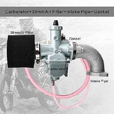 MaySpare VM22 26m Carburetor with Air Filter for Mikuni Intake Pipe Pit Dirt Bike 110cc 125cc 140cc Lifan YX Zongshen Pit Dirt Bike CRF70 XR50 KLX BBR｜rest｜06