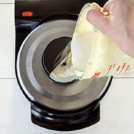 Stuffed Pancake Maker- Make a GIANT Stuffed Waffle or Pan Cake in Minutes- Add Fillings for Delicious Breakfast or Dessert Treat, Electric, Nonstick w｜rest｜03