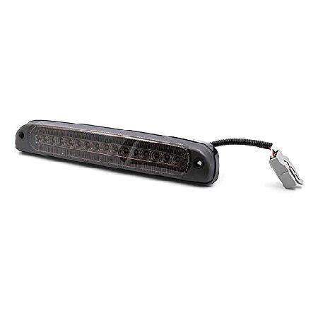 Led Third Brake Light Replacement for 1999-2016 Ford F250 F350 Super Duty 95-03 Ranger Red LED Strobe Rear 3rd Brake Center High Mount Stop Lamp + Whi_1