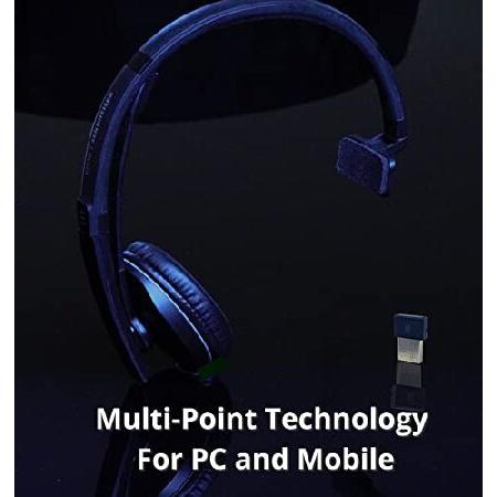 激安初売 Global Teck Bundle EPOS - Sennheiser 230 Mono Bluetooth Headset with USB Dongle BTD 800， UC， Teams Certified， Connects to Deskphone， PC/Mac， Smartphon