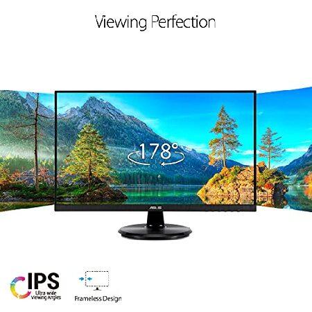 ASUS 23.8” 1080P Monitor (VA24DCP) - Full HD, IPS, 75Hz, USB-C 65W Power Delivery, Speakers, Adaptive-Sync/FreeSync, Low Blue Light, Flicker Free, VE｜rest｜03