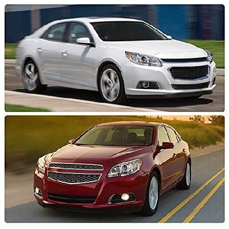 DWVO ヘッドライトアセンブリ 13-15 2013-2015 Chevy Malibu ヘッドランプ 交換用 ドライバーと助手席側 (ハロゲンヘッドライトのみ)の画像