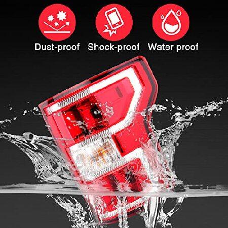 MZORANGE Brake Tail Light Rear Lamp For Ford F150 F-150 2018 2019 2020 (Right Passenger Side)の画像
