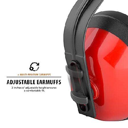 TR　Industrial　Safety　Ear　Muff,　ANSI　S3.19　Approved,　10-Pack