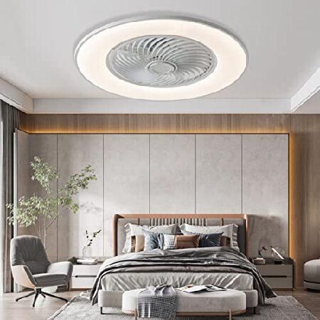 特別価格YANASO Ceiling Fan with Light Modern Bladeless Ceiling Fan