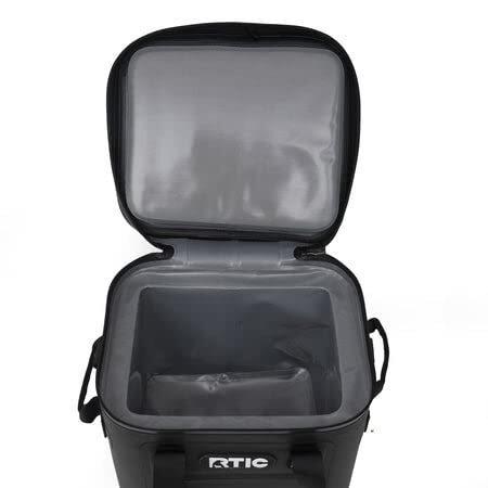 RTIC ソフトクーラー 12缶 断熱バッグ ポータブル アイスチェストボックス ランチ ビーチ 飲料 旅行 キャンプ ピクニック 車 旅行 フローティング クーラー 漏れ 旅行