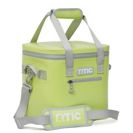 RTIC ソフトクーラー 12缶 断熱バッグ ポータブル アイスチェストボックス ランチ ビーチ 飲料 旅行 キャンプ ピクニック 車 旅行 フローティング クーラー 漏れ 旅行
