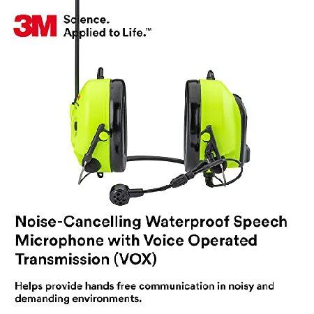 3M　PELTOR　LiteCom　Microphone,　Style　MT73H7B4610NA,　Neckband　Speech　Hearing　Plus　2-Way　Radio,　Protection,　Protectiv　Noise-Cancelling　Hands-Free　Headset