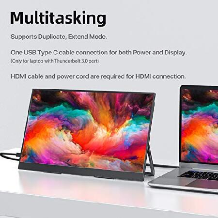 モバイルモニター モバイルディスプレイcocopar 17.3インチ