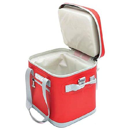 RTIC ソフトクーラー 12缶 断熱バッグ ポータブル アイスチェストボックス ランチ ビーチ 飲料 旅行 キャンプ ピクニック 車 旅行 フローティング クーラー 漏れ 旅行