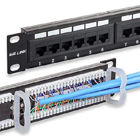 iwillink 24ポートパッチパネル Cat6パッチパネル RJ45キー iwillink 24ポートパッチパネル Cat6パッチパネル RJ45キー