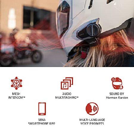 Sena 50S Motorcycle Jog Dial Communication Bluetooth Headset w/Sound by Harman Kardon Integrated Mesh Intercom System Premium Microphone ＆ Speakers,｜rest｜03