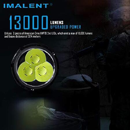IMALENT MS03 EDC 懐中電灯 13000ルーメン Ceer XHP70.2nd LED使用 超